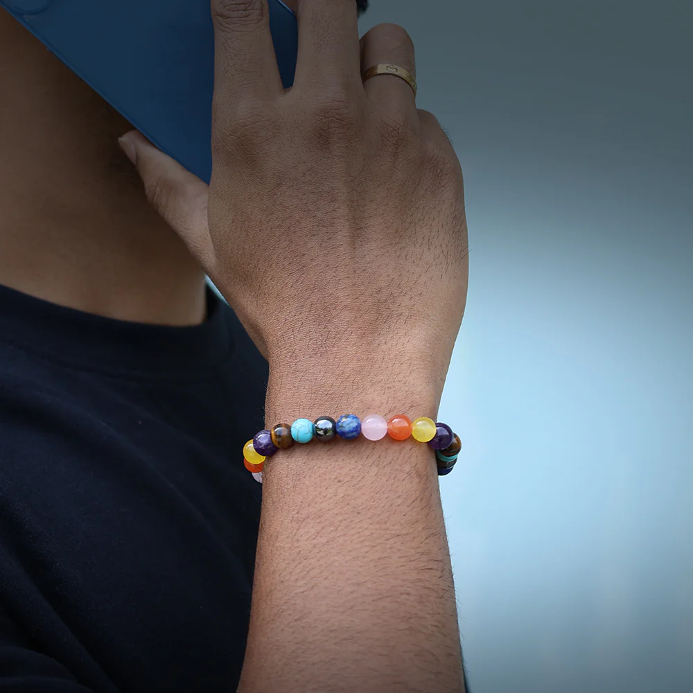 7 Chakra Bracelet with Charging Plate - Image 3