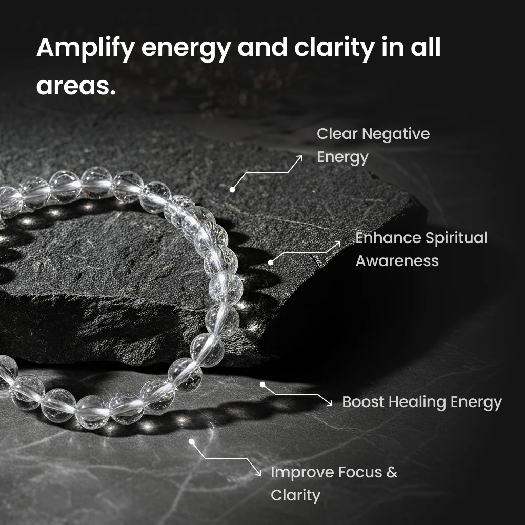 Clear Quartz Bracelet - Image 3