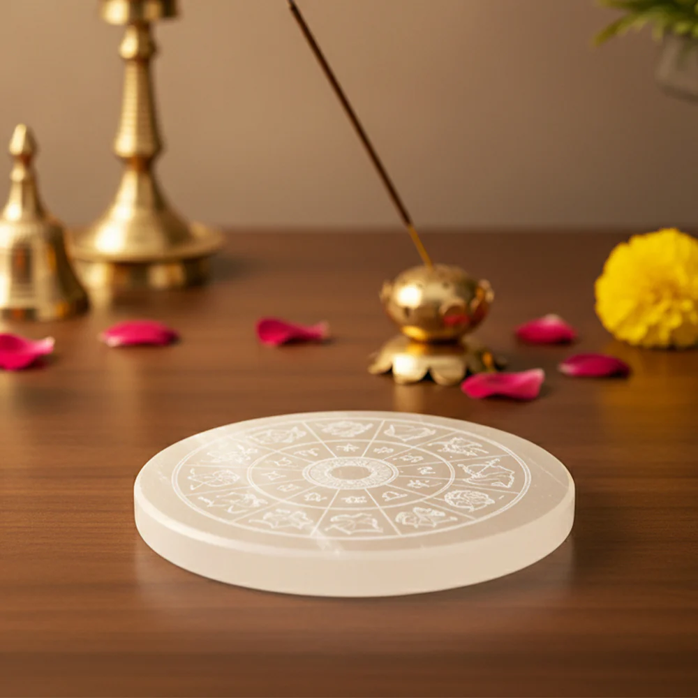 Dhan Vriddhi Bracelet & Selenite Plate Combo - Image 6