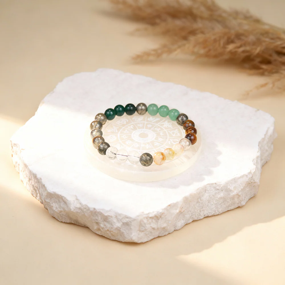 Dhan Yog Bracelet with Selenite Plate - Image 3