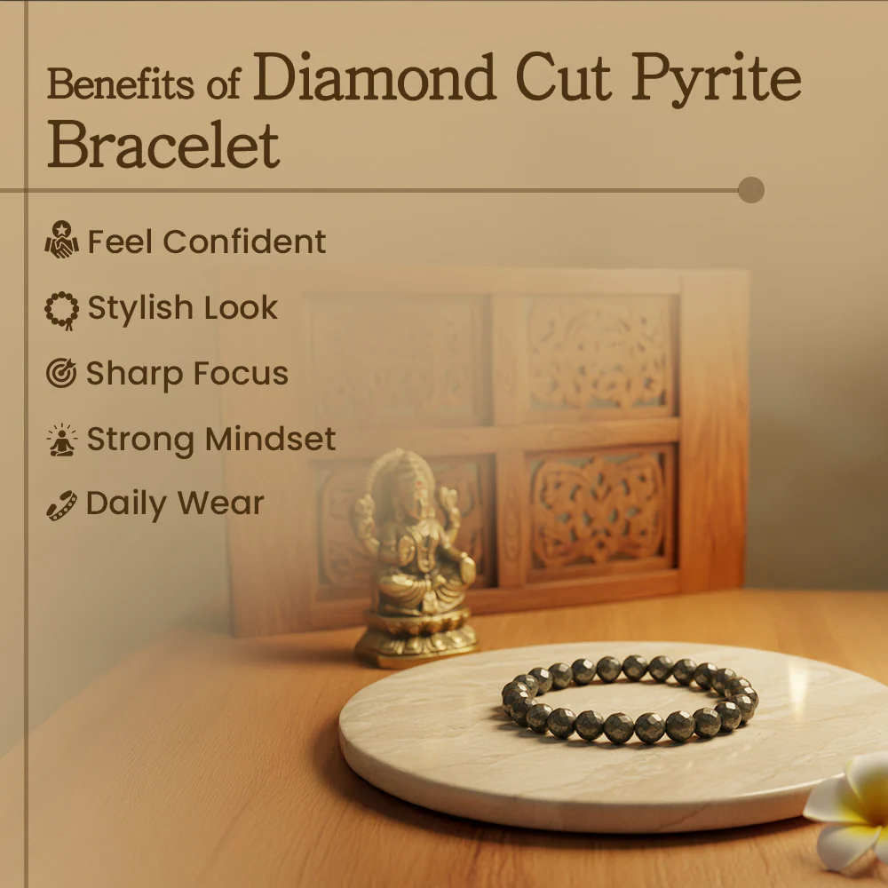 Diamond Cut Pyrite Bracelet - Image 2