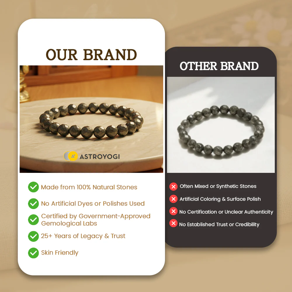 Diamond Cut Pyrite Bracelet - Image 6