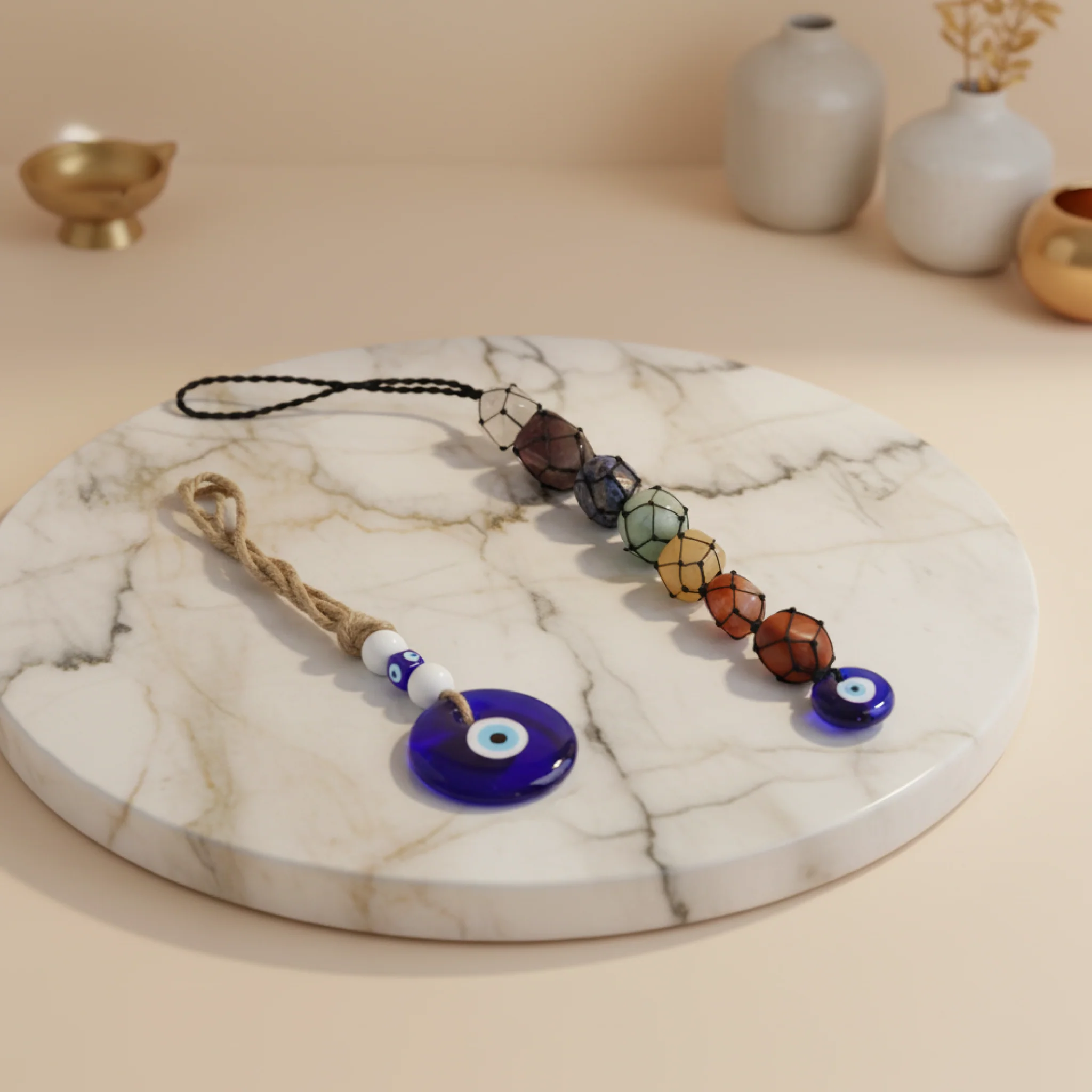 Evil Eye & 7 Chakra Evil Eye Hanging - Image 3