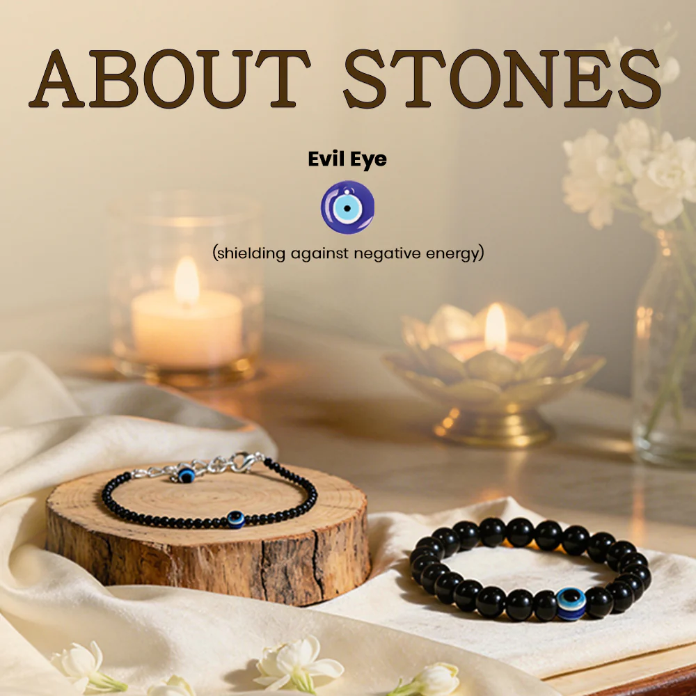 Evil Eye Bracelet & Anklet Combo - Image 2