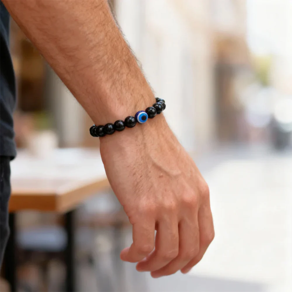Evil Eye Bracelet & Anklet Combo - Image 4
