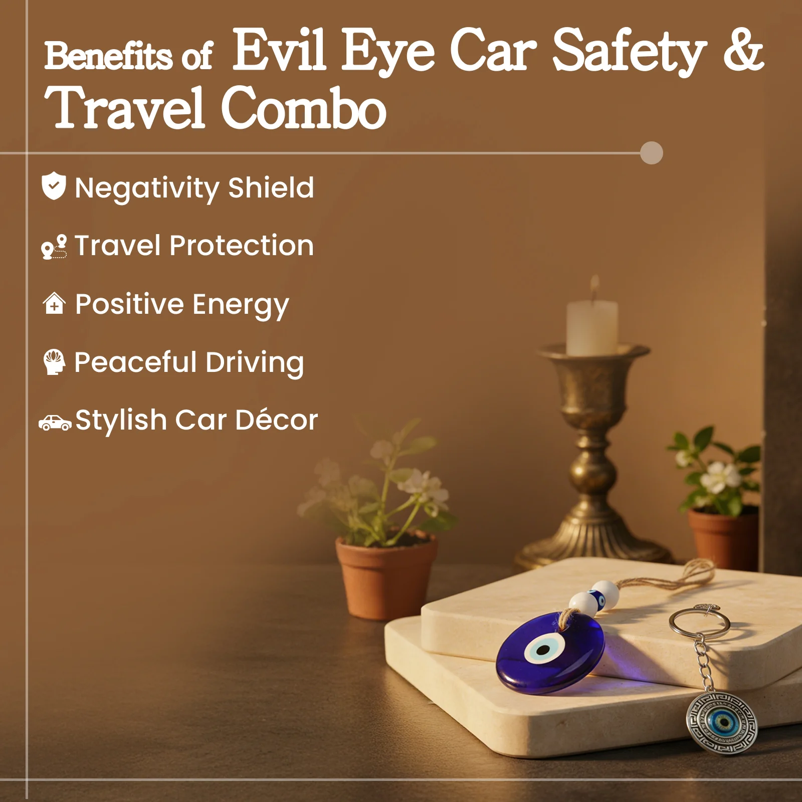 Evil Eye Car Safety & Travel Combo - Image 3