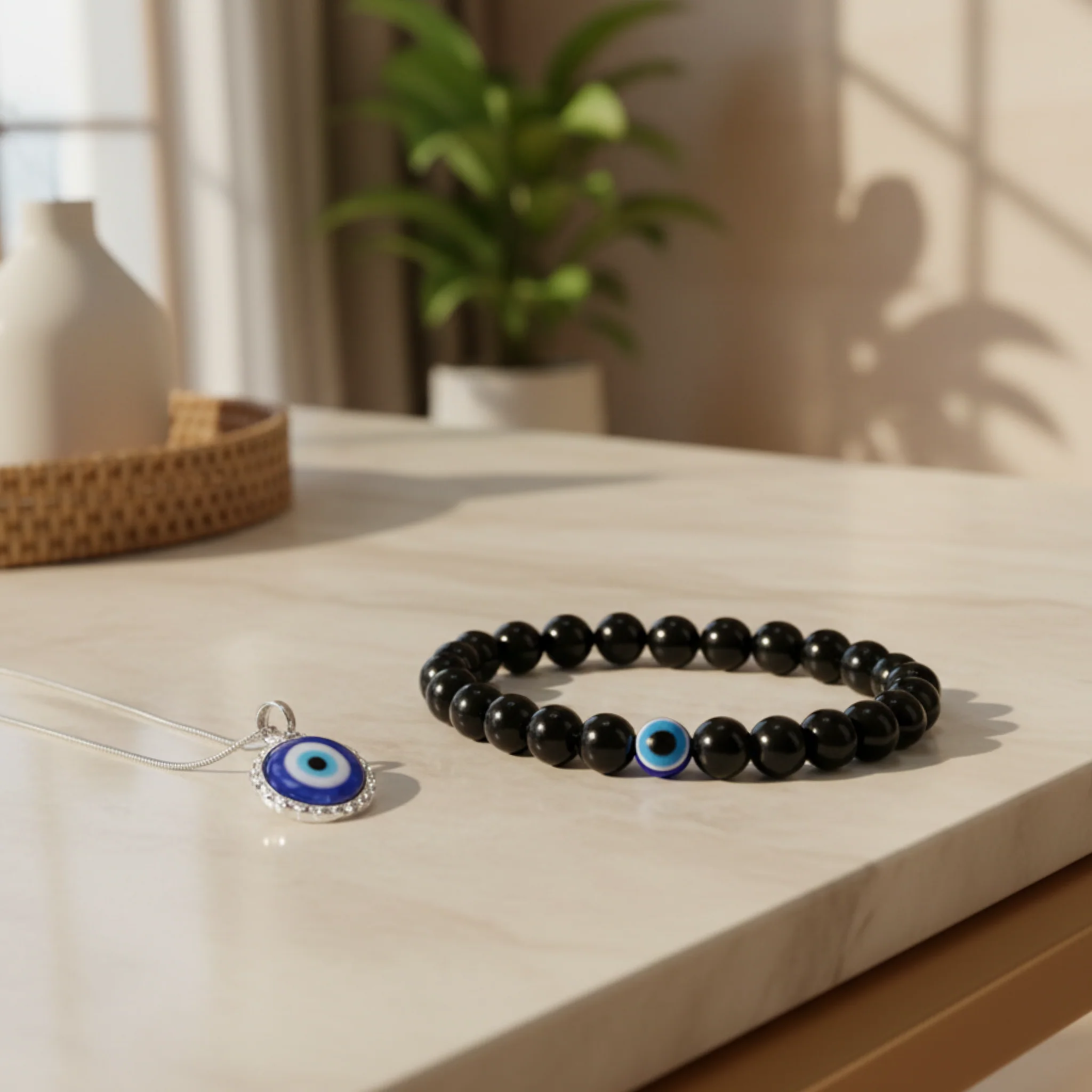 Evil Eye Combo (Pendant & Bracelet) - Image 3