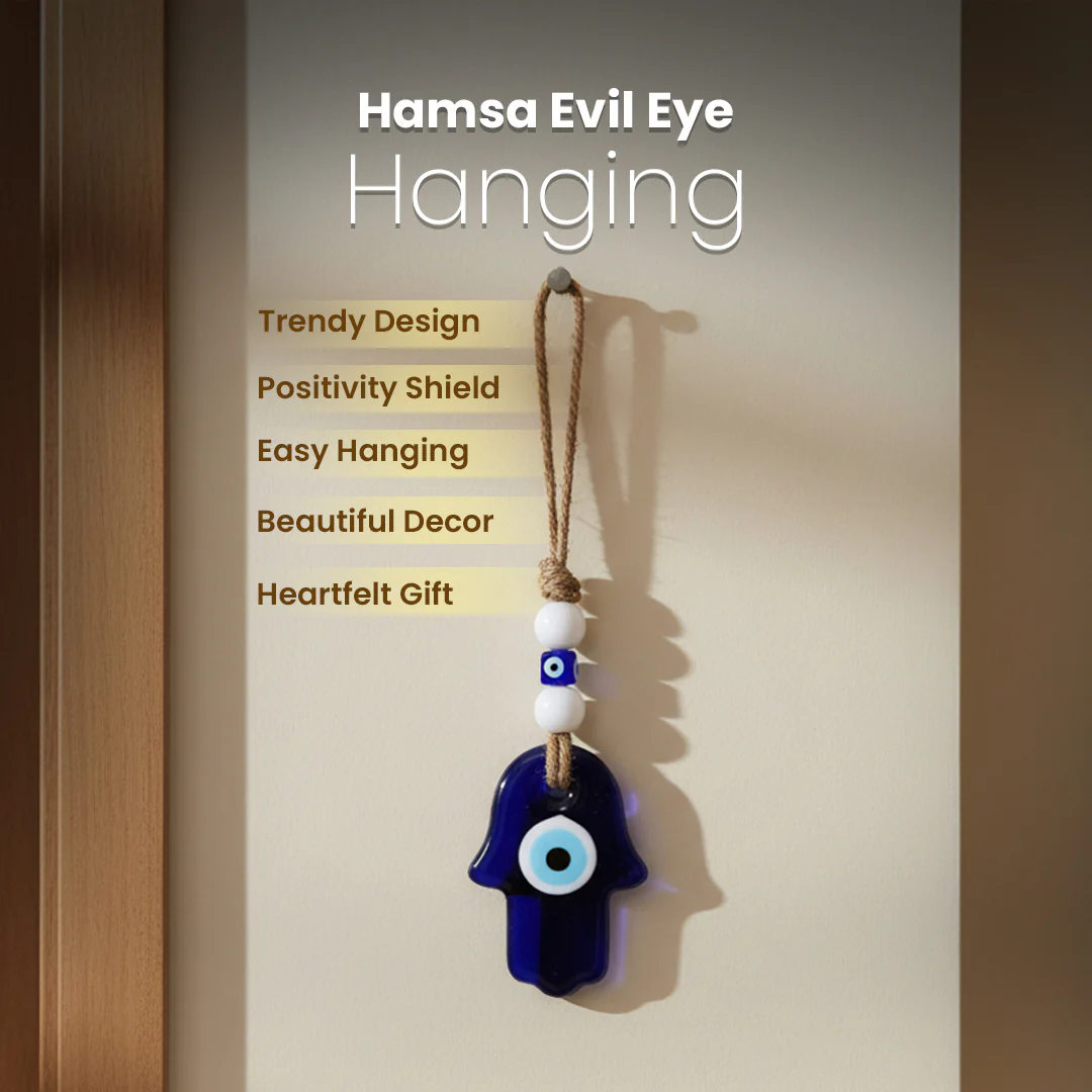 Hamsa Evil Eye Hanging - Image 3
