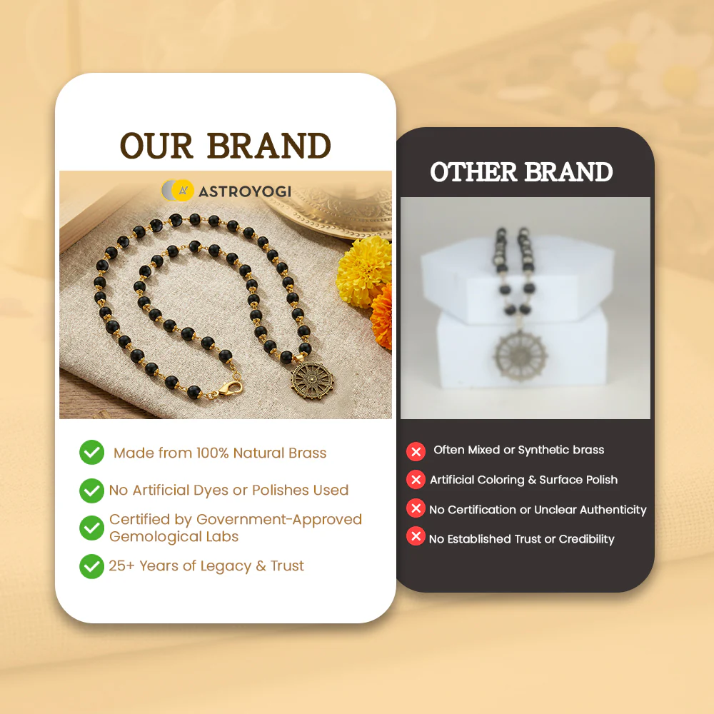 Karungali Mala with Divine Sudarshana Chakra Pendant Govt. Certified - Image 6