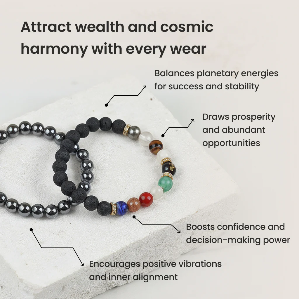 Navgrah Bracelet & The Real Money Magnet Bracelet - Image 3