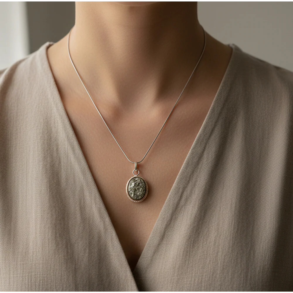 Pyrite Pendant - Image 4