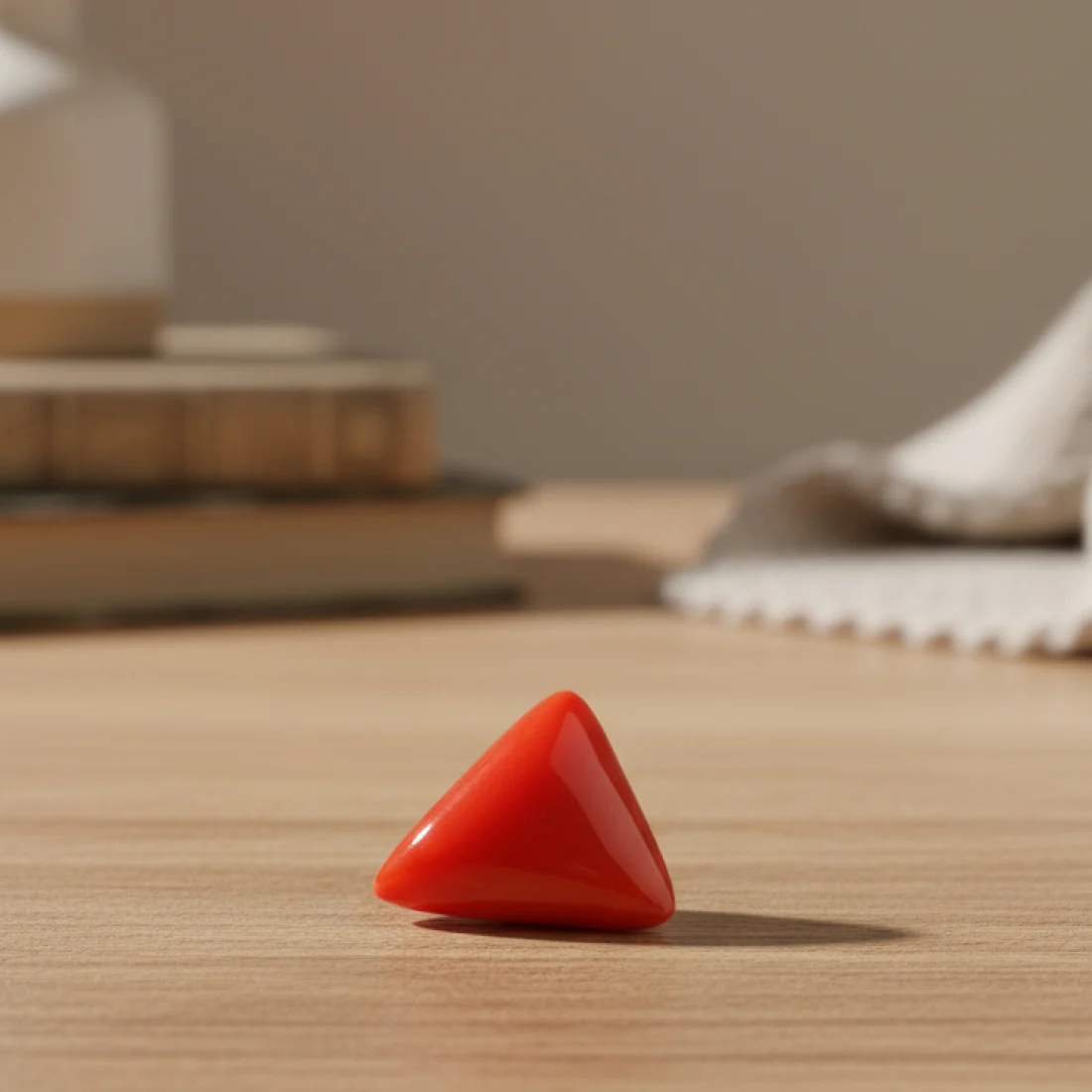 Red Coral/Moonga - Triangular (Italian) - Image 4