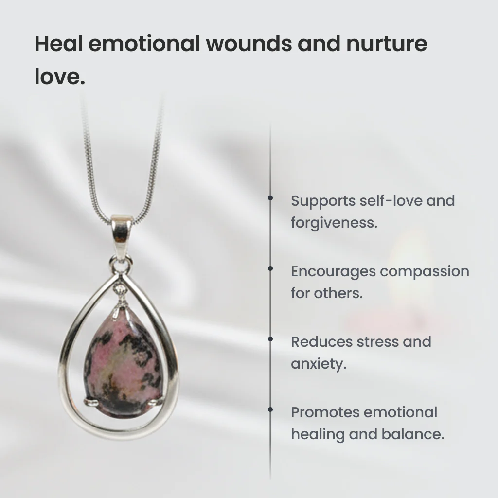 Rhodonite Pendant - Image 3