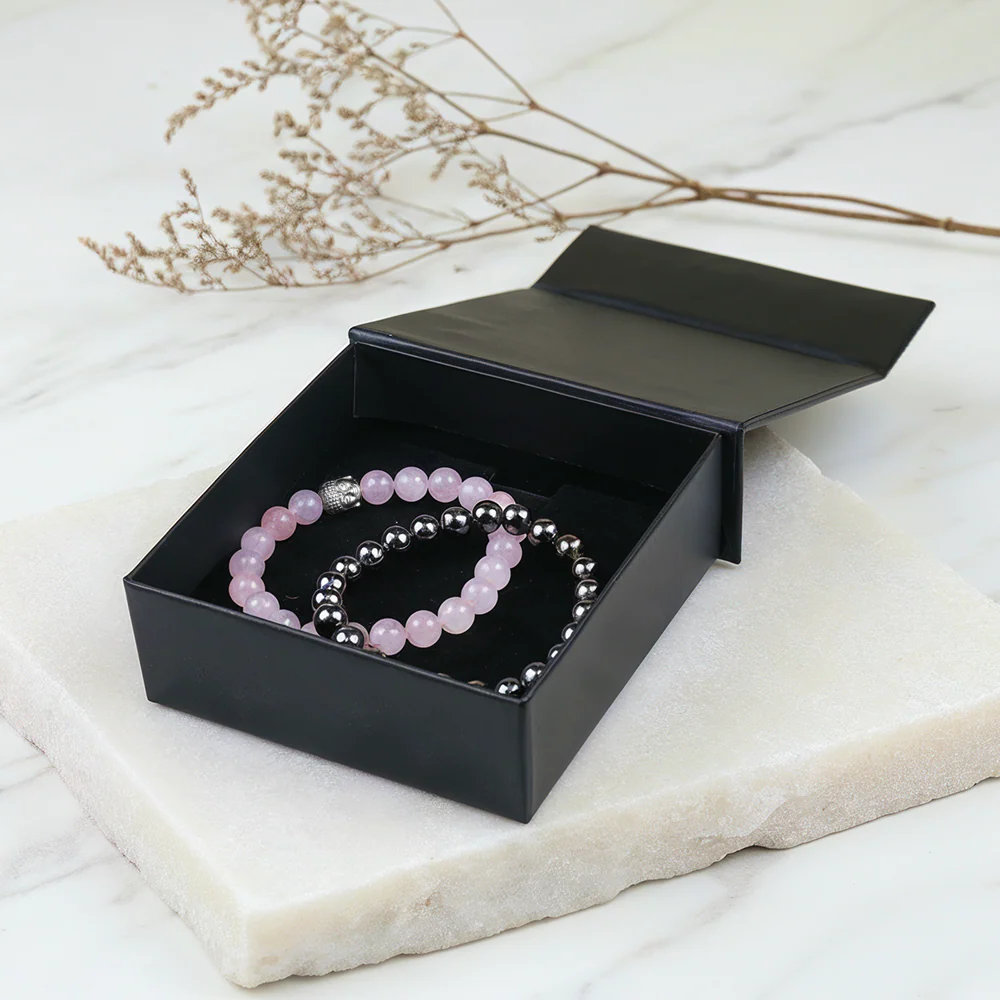Rose Quartz Bracelet & The Real Money Magnet Bracelet - Image 4