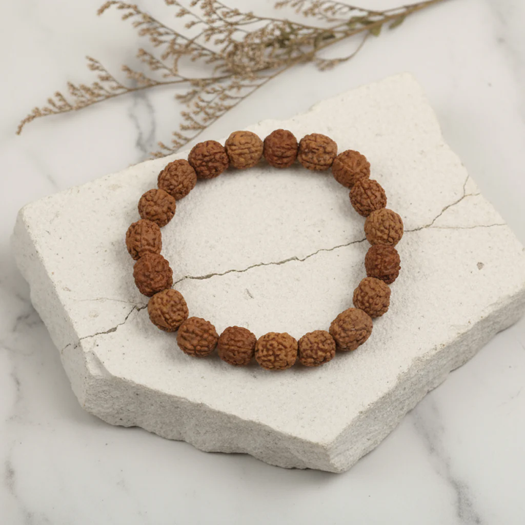 5 Mukhi Rudraksha Bracelet - Image 2