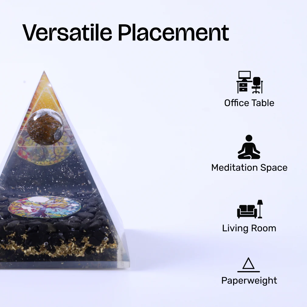 Tiger Eye Pyramid - Image 3