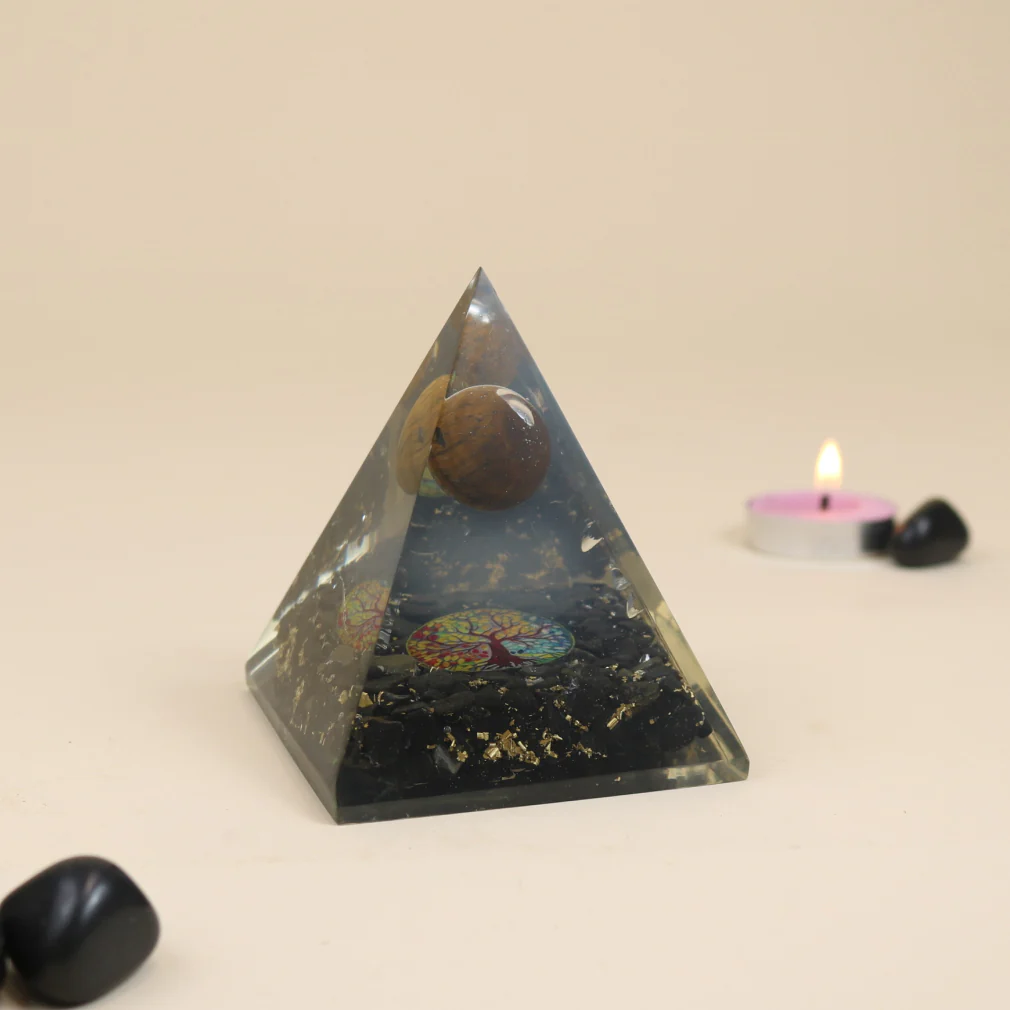 Tiger Eye Pyramid - Image 5