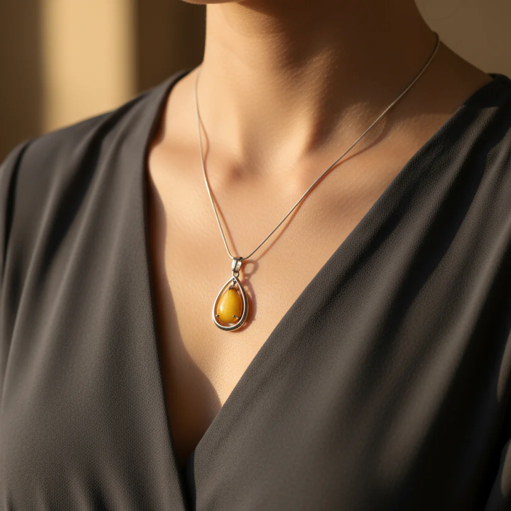 Yellow Aventurine Pendant - Image 4